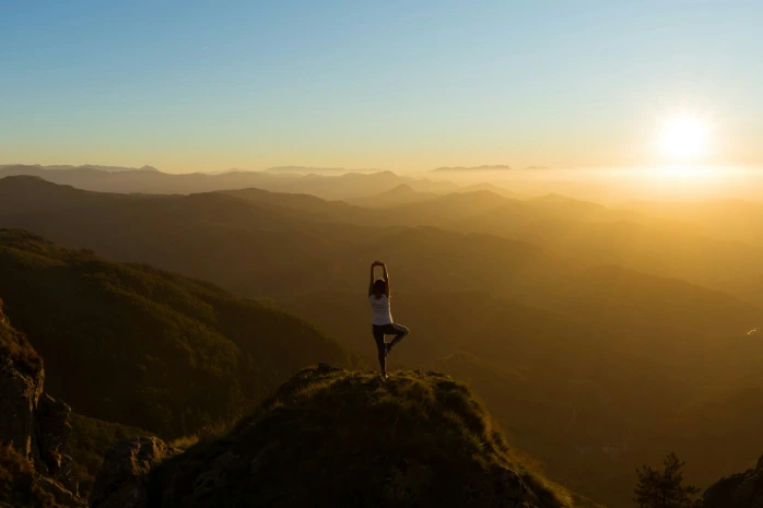 Yoga at Punhill.